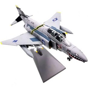 F-4 팬텀 II 1/100 다이캐스트 항공기 모델 맥도넬 더글라스, 1개