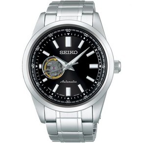 세이코 셀렉션 오토매틱 메탈 시계 실버블랙 SEIKO SELECTION SCVE053