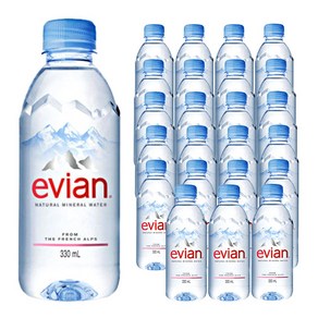 에비앙 생수, 24개, 330ml