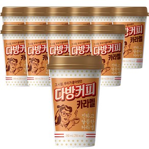 소와나무 다방커피 카라멜, 250ml, 12개