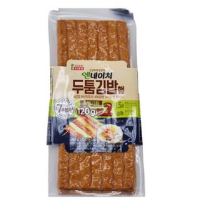 엔네이처두툼김밥햄 120Gx2입롯데푸드(주), 2개, 120g