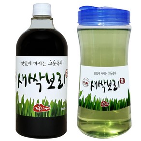 홍치마 대용량 목넘김좋은 유기농 새싹보리차 농축 새싹보리 원액 액상 1000ml 다홍치마