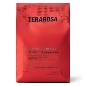 테라로사 에스프레소 블렌드, 홀빈(분쇄안함), 1kg, 1개