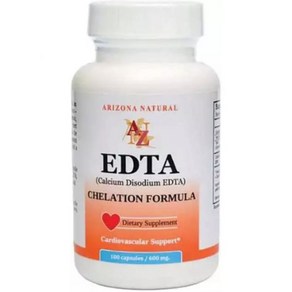 아리조나 내추럴 EDTA 600mg 캡슐 - 100개  - 1팩, 1개