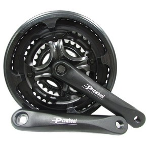 크랭크 암 PROWHEEL 7/8/9 속도 28T 38T 48T 170mm mtb 자전거 세트 치아 플레이트 알루미늄 합금 셋 스프로킷, 협력사, 1개