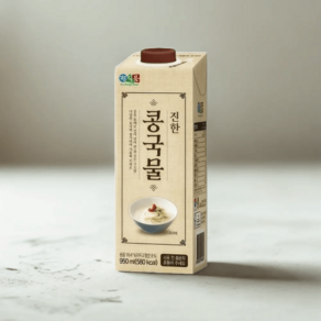 정식품 진한 콩물 콩국물 950ml 4팩 콩 갈아넣은 콩국 콩국수, 4개
