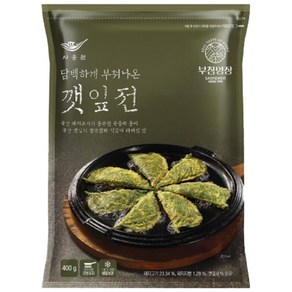 사옹원 부침명장 깻잎전, 5개, 400g