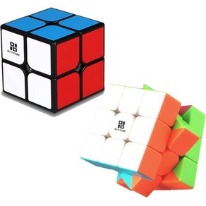 치이큐브 밈큐브 2X2블랙+치이큐브3X3화이트 1+1