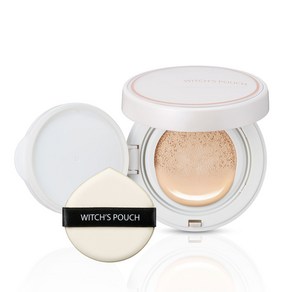 위치스파우치 세럼 스킨 쿠션 파운데이션 SPF38 PA++ 자외선 차단 보습 광채 베리어 Witch's Pouch Seum Facial BB Cushion Foundation, 1개