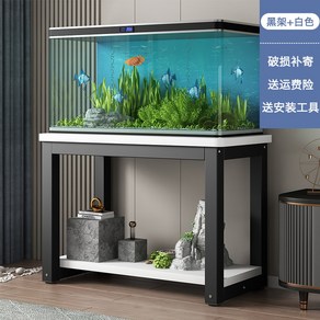 2자 3자 어항선반 철제 수족관다이 대형 받침대-블랙+블랙(50x30x70) 거북이