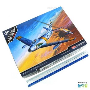 아카데미과학 프라모델 1/48 미공군 F-86F 세이버 더 허프 12234, 1개