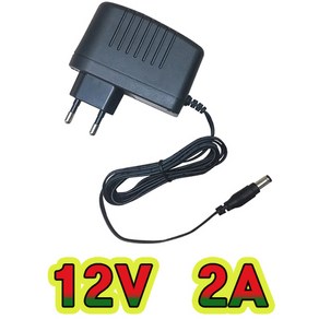 순흥전기 12V 2A 벽걸이형 어댑터 SMPS DC12V2000mA 직류전원장치 모니터 어댑터, 12V2A 벽걸이형, 1개