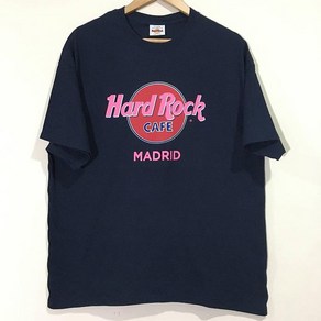 하드락카페 마드리드 티셔츠 Had Rock Cafe Madid 티셔츠 빈티지 남여공용