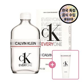 [캘빈클라인] [공식수입원] 캘빈 클라인 에브리원 EDT 100ML (+ 씨케이에브리원샤워젤100ml 증정), 상세 설명 참조, 1개