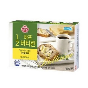 오뚜기 1/2하프 버터린 냉장 180G, 8개