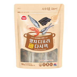 해표 멸치디포리다시팩150g(15gX10입), 150g, 1개