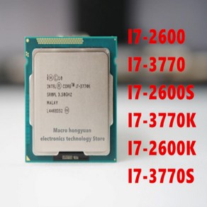 정품 i7-2600 I7-3770T 쿼드 코어 1155