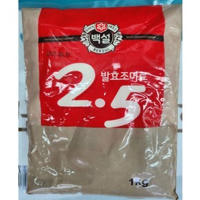 백설 핵산2.5 조미료, 1개, 1kg