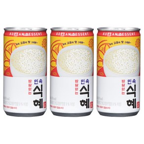 일화 밥알없는 민속식혜캔, 30개, 175ml