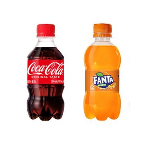 코카콜라 300ml 12입 + 환타 300ml 12입, 1세트, 355ml