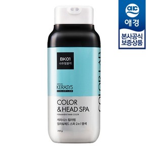 애경 케라시스 컬러랩 컬러 앤 헤드스파 염색 250g x1개, 1개, 다크브라운