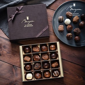 [선물추천] 벨기에 수제초콜릿 브로이어 어쏘트먼트 컬렉션 16P+쇼핑백 / Bruyerre Belgium Handmade Chocolate Gift Set