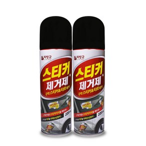 리빙굿 스티커제거제 220ml, 2개