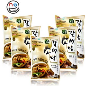 선봉식품 소갈비탕 600g 내장탕 간편식품 냉동식품 즉석국 국밥 찌개 국 탕 갈비탕, 5개