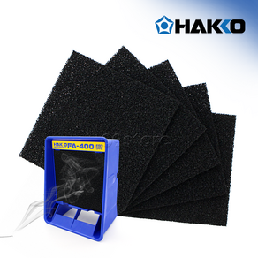 HAKKO A1001 활성탄 필터 5PCS FA-400 493-ESD 전용필터, 5개