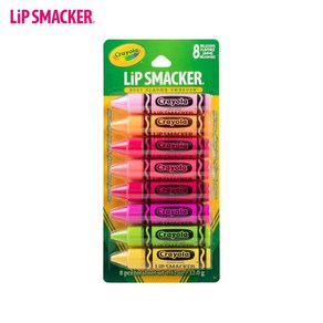 Lip Smacke Cayola 립밤 파티 팩 8개입 세트, LPS10397, 1개