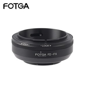 FOTGA 어댑터 링 fo Canon FD FL Mout Lens to Fujifilm X Mount FX Fuji X-A10 X-M1 X-E3 T1 카메라 X-E2, 한개옵션0, 1개