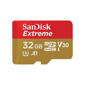 샌디스크*Exteme 마이크로SD카드 32GB, 1개