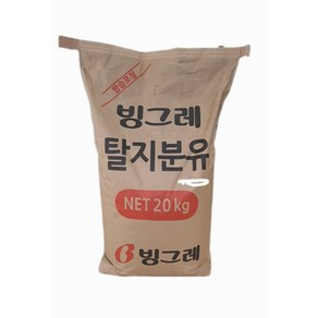 빙그레 탈지분유 국산100%, 20kg, 1개