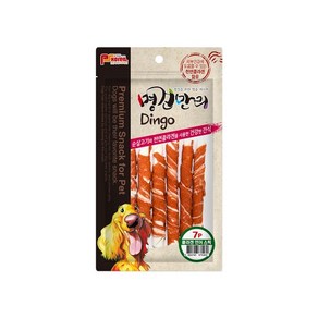 명견만리 강아지 딩고껌 소고기 연어, 명견만리 연어 딩고껌 7p스틱, 1개