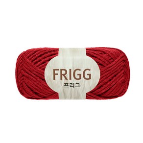 [삼성모사] 프리그실 100g (울 50%+소프트벌키아크릴 50%) 두꺼운 뜨개실, 328 빨강, 1개