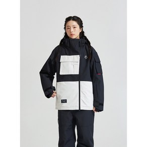 MR 25 JACKET 03 BLACK 모이라 보드복 자켓 상의 커플 공용 여성 남성 스노우보드복