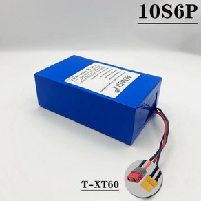 대용량 리튬 배터리 차량 사용하며 제품 커스터마이징 지원 500000W 0S6P 36V 20ah, T-XT60, 1개