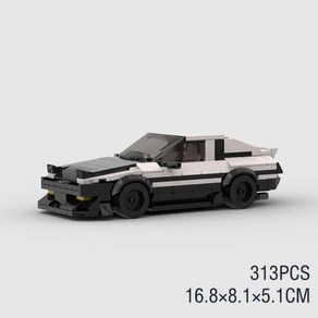 호환 블록 Moc City 자동차 스피드 챔피언 레이서 ae86 M3 M8 빌딩 R34 RX-7 레이싱 슈퍼 테크닉 창의적인 차고 장난감, 9) M10229 no box