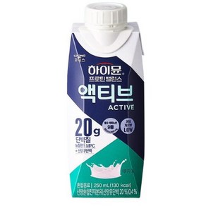 하이뮨 프로틴 밸런스 액티브, 250ml, 18개