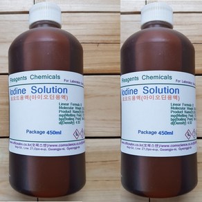 요오드용액 (아이오딘용액) 0.05N(0.025mol) 화)450ml [kor] 0.025mol Iodine solution(0.05N)