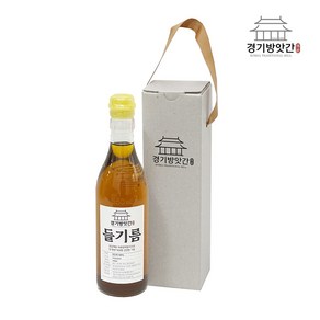 경기방앗간 저온압착방식 방앗간 통깨 진한 참기름 들기름 350ml 1개(중국산), 중국산 들기름, 1개