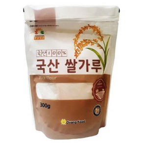 [오양식품] 국내산 쌀가루 100% 300g, 1개