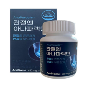 관절엔 아나파랙틴 천심련 630mg 60정in, 1개, 30회분