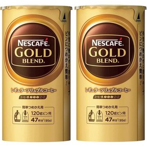 [일본직구] 네스카페 골드 블렌드 95g×2개세트 일본커피, 2개, 95g, 1개입