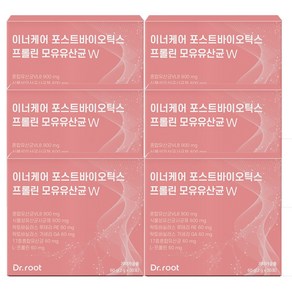 이너케어 포스트바이오틱스 질 유래 유산균 프롤린 모유유산균, 6개, 60g