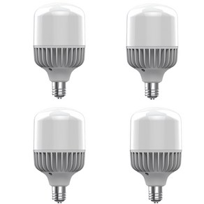 LED 전구 대형 가로등전구 공장등조명 매장램프 50W(54W)보안등 콘램프 E39, 4개