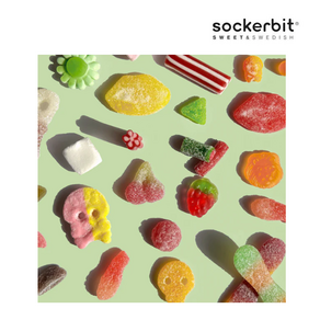 [Sockebit] 스웨덴 캔디 스웨디시 젤리 스위트&사워 젤리 믹스 스웨디시 캔디 믹스 Sockebit Swedish Candy Mix, 1개, 226g