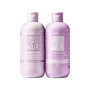 HAIR BURST 샴푸 컨디셔너 세트 옵션다양 2x 350ml, 컬헤어관리