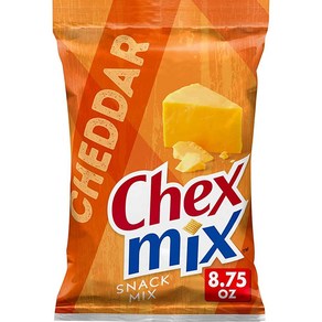 Chex Mix 스낵 믹스 체다 세이버리 스낵 백 8.75 oz, 1개