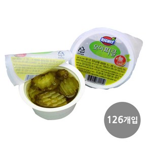 리치스 일회용 오이피클 80g 126개입, 126개